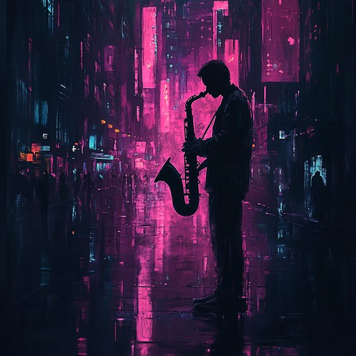 This composition merges electronic beats and smooth jazz influences, reflecting the spirit of a deserted, neon lit city. It balances the nostalgic appeal of past eras with a futurist touch, making it a hauntingly beautiful piece.