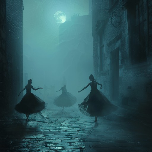 Embrace the dark allure of a salsa song that integrates ghostly melodies and foreboding basslines. This track layers traditional salsa rhythms with a cinematic, eerie touch, perfect for creating a spine chilling dance ambiance.