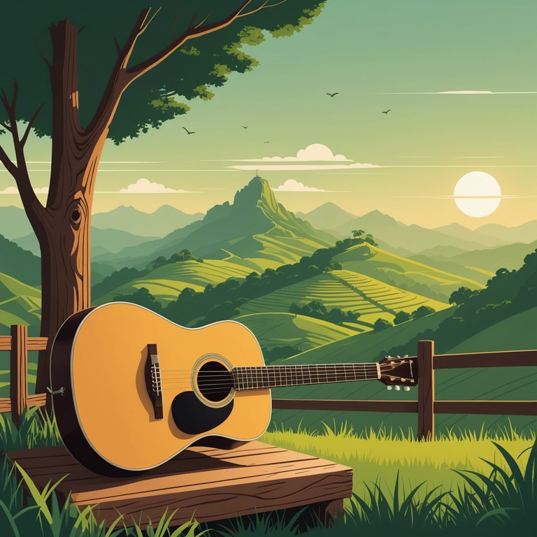 Imagine a tranquil escape into the verdant fields of brazil, where each guitar strum transports the listener to a serene spiritual plane, guided by the rhythms of sertanejo. A perfect blend of traditional and soulful sounds designed for reflection and tranquility.