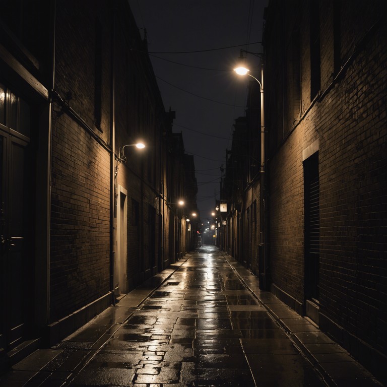 This track embodies the essence of a secret late night rendezvous in an underground cityscape. The sound captures the echo of footsteps in forgotten alleys, blending suspense with the vibrancy of night. Each note resonates with the hidden parts of the city, inviting curiosity and reflective introspection.