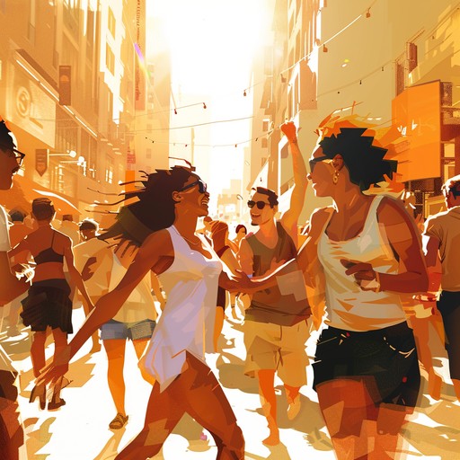 Imagine strolling down a sunny boulevard, the world feeling warm and welcoming as you groove to the beat. This track features a smooth blend of funky basslines, soulful keys, and upbeat percussion, creating an infectious, feel good atmosphere that brightens the day. Perfect for moments when you need a joyful, uplifting vibe.