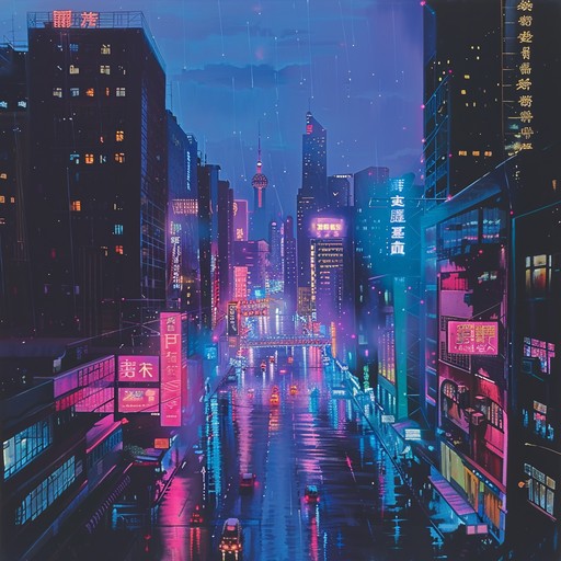 Escape to an electrifying urban landscape bathed in neon lights with vibrant, lush synth textures and driving beats that evoke the essence of 80s futurism. This dynamic synthwave track captures the pulse of a city alive with energy and possibilities.