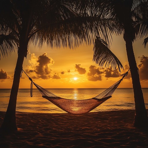 This upbeat instrumental piece uses tropical instruments and catchy rhythms to transport listeners to an island paradise, filled with sunsets and serene beach landscapes.