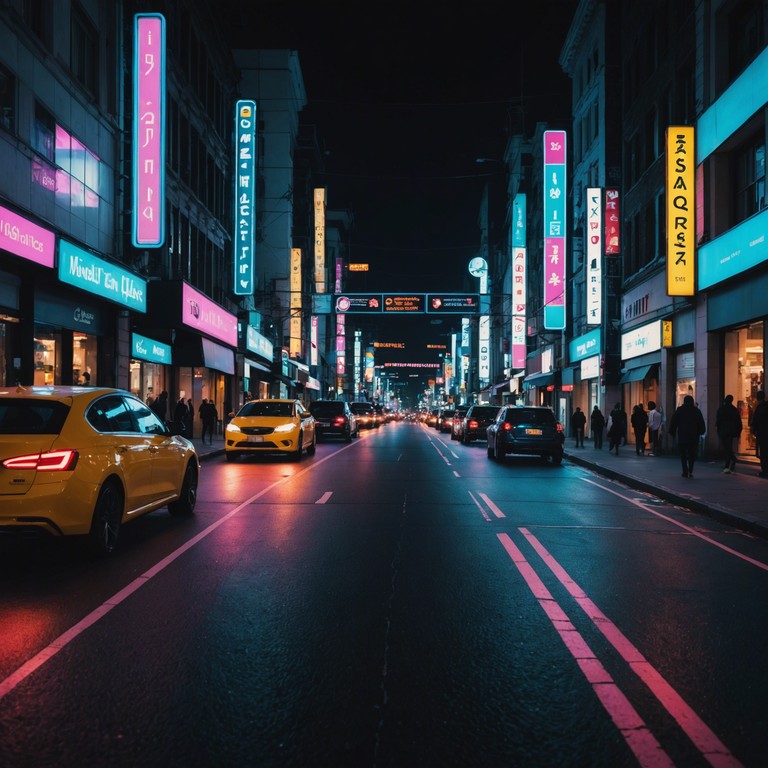 This track embodies the bustle and glow of a city night, coursing through smooth but energetic urban rhythms fused with the distinctive bounce of uk jack swing. The sound captures the essence of city life after dark, where the neon lights not only illuminate but also inspire the music.