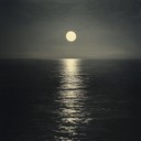 night ocean harmonized with synth waves.