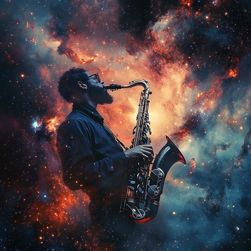 Embark on a cosmic journey that merges traditional jazz improvisations with ethereal, space inspired sounds. The piece features intricate saxophone solos intertwined with ambient synth textures, creating a sophisticated fusion of terrestrial rhythms and celestial harmonies. This ambient jazz fusion showcases a dynamic interplay of instruments, evoking a sense of wonder, mystery, and tranquility. Ideal for late night sessions, reflective moments, and expansive mental voyages.