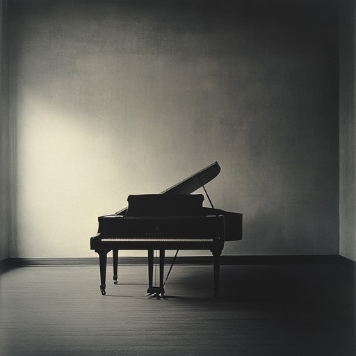 An ambient instrumental muzak composition that weaves soft, slow melodies to evoke feelings of nostalgia and melancholy, perfect for quiet reflections in tranquil settings.