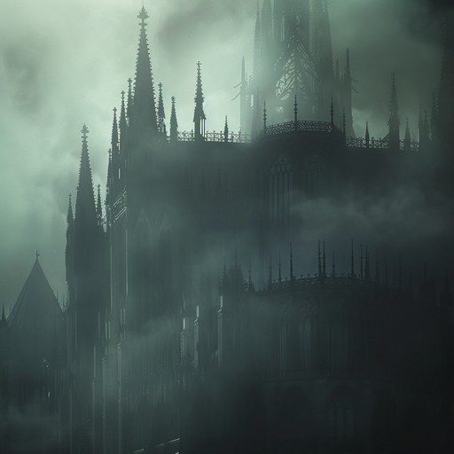 A chilling and dramatic piece featuring operatic vocals and sinister melodies that invoke images of a haunted past and looming shadows. Dynamics range from quiet tension to powerful crescendos, perfect for a dark and mysterious setting.
