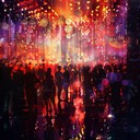 yearning disco beats with nostalgic shimmering synth melodies.