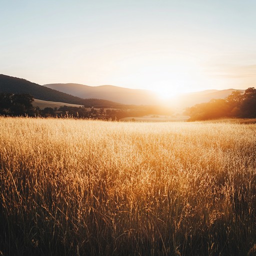 This instrumental polka piece features gentle melodies that mimic the calmness of a sunset over open fields, creating a relaxing atmosphere ideal for unwinding.