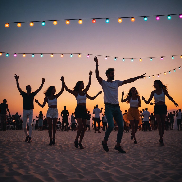 A vibrant and uplifting dance pop instrumental that provides the perfect backdrop for late night beach parties or daytime adventures. Dive into the joyful rhythms and let this track elevate your mood with its infectious melodies and pulsating beats.