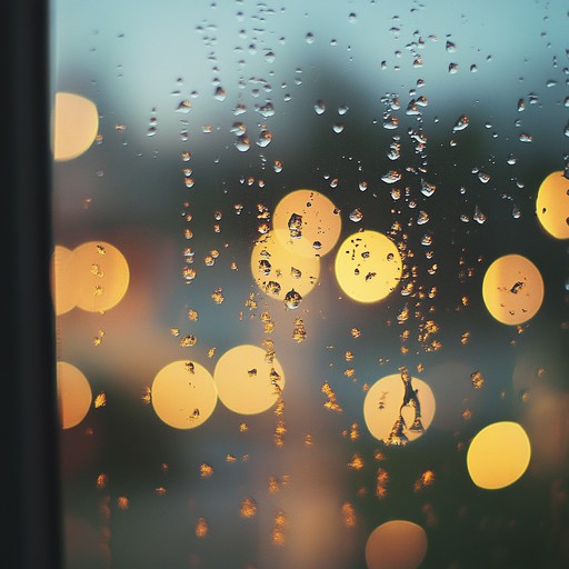 A mellow piano composition mirroring the delicate ambiance following gentle rain, each note rippling softly to create serenity and emotional reflection. This piece soothes the soul with a tender melody evoking quiet joy.