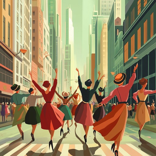 A cheerful instrumental swing piece that captures the essence of a sunny day, with upbeat rhythms and lighthearted melodies that inspire listeners to dance and enjoy the moment.