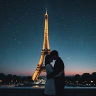 romantic melody under the eiffel tower stars