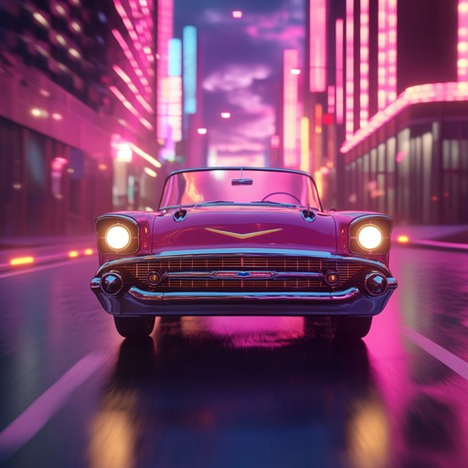 Feel the carefree essence of an endless summer evening, driving down neon lit streets with bright and shimmering synths that evoke nostalgia while feeling fresh and invigorating