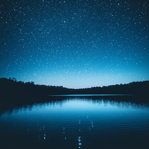 An instrumental piece that weaves delicate melodies with glittering soundscapes, creating a tender and luminous atmosphere reminiscent of starlight reflecting on calm waters.