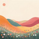 delicate, playful notes painting a relaxed afternoon landscape