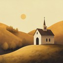 a tranquil gospel instrumental capturing spiritual essence and enlightenment