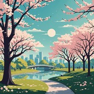 energetic morning melody, uplifting tokyo vibes.