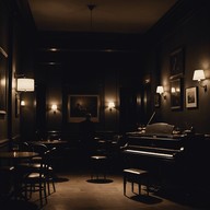 menacing beats under jazzy echoes