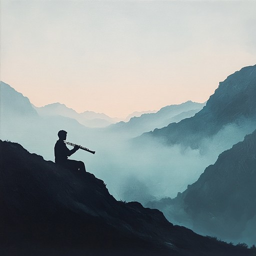 Imagine a world where every gentle breeze carries a melody. As dawn breaks, a single pan flute player stands atop a mountain peak, their music bringing the mountain spirits to life in the swirling mists. The melody is both a tribute and a communion with nature's untouched beauty.