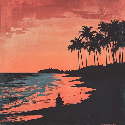 An evocative instrumental piece that portrays the profound sense of solitude and introspection experienced while alone on a secluded tropical island, combining gentle ocean sounds with melancholic melodies.