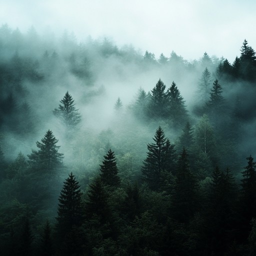 A dark and gritty folk song that evokes the eerie atmosphere of traversing through a haunted forest. The sound is deep and resonant, with an emphasis on raw acoustic textures. The melodies are somber and melancholic, as if echoing the whispers of lost souls.