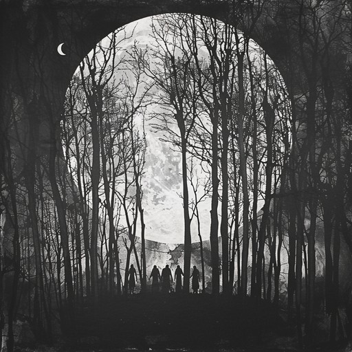 A chilling fusion of jungle drums intertwined with eerie and distorted nature sounds, creating an atmosphere that feels as if the forest itself has come alive with an unnerving presence. Whispers of ancient, otherworldly creatures can be sensed through the music’s haunting layers, pushing the boundaries of reality and imagination.