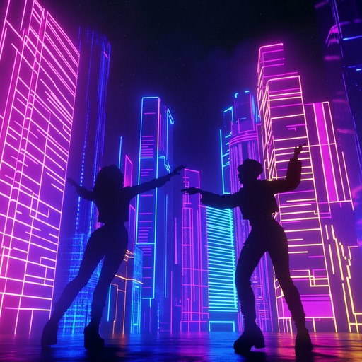 Experience the pulsating energy of an electric dancefloor, with vibrant synth melodies, driving basslines, and infectious rhythms that make you move. This instrumental track captures the essence of neon lit nights in the city, blending modern dancepop elements with a touch of retro flair.