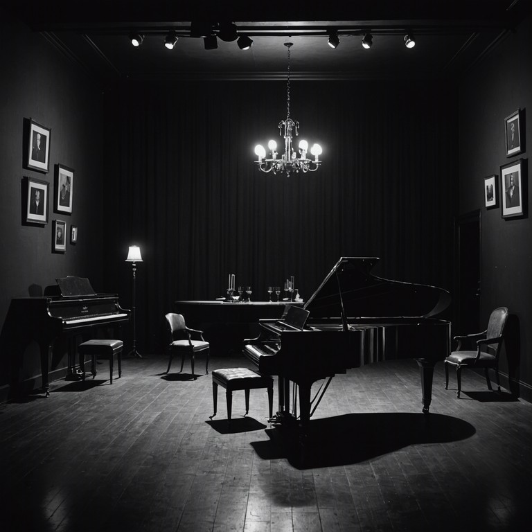 This track presents a grimy escapade into a noir esque parisian cabaret setting, where the underbelly of society gathers under dim lights. Through the engaging play of a dirty piano, the music narrates a tale of intrigue, secrets, and the raw emotion of the city’s night time characters.