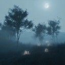 an ethereal folk journey through mystical forests under moonlight.