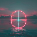 calming synthesizer tones for a relaxing sunset vibe.