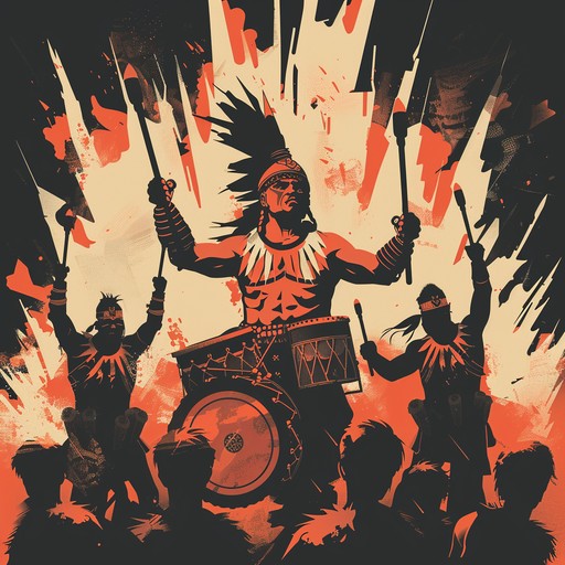 An inspiring track that uses traditional tribal drums combined with fierce melodies to evoke a strong sense of defiance and empowerment. This composition captures the raw energy and ethnic authenticity, portraying the spirit of cultural resistance through music.