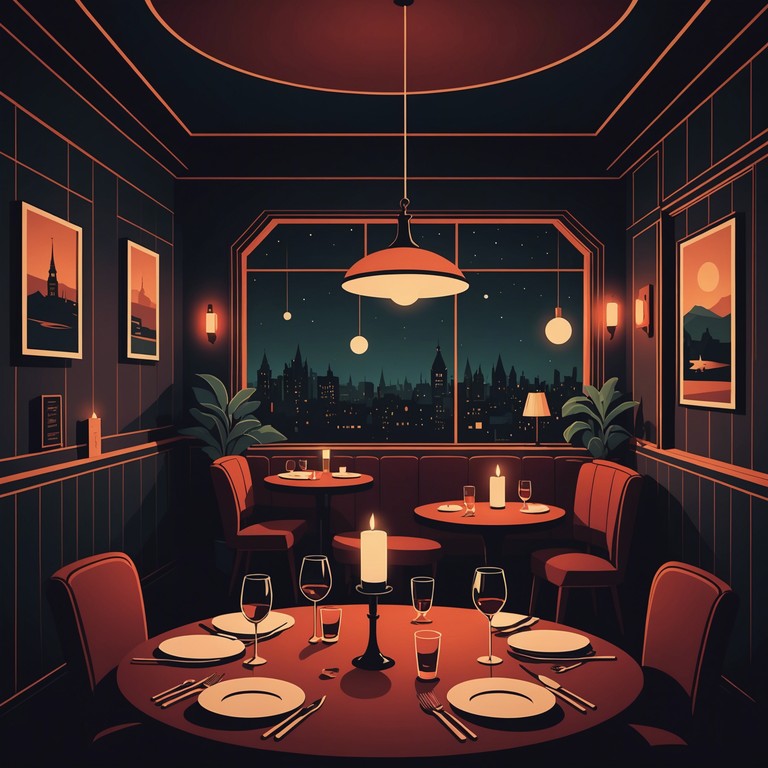 Recreate the amorous atmosphere of a dimly lit cabaret lounge with this lush instrumentation and deep, seductive saxophone tones, perfect for an evening of whispers and shadows.