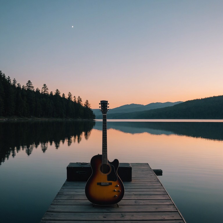 A deeper dive into the quietest corners of the heart, where soft guitar strings echo the silent voices of one's deepest thoughts and feelings.