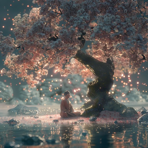 This piece captures the essence of a spiritual journey depicted in anime style, employing ethereal sounds and a profound sense of ascension. The composition starts with delicate harmonies and gradually builds into a rich tapestry of melodies that evoke a sense of otherworldly experiences, perfect for scenes of enlightenment and mystical exploration in an animated context.