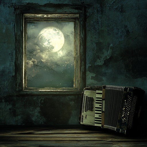 An instrumental track transporting listeners to an old, deserted cabaret, where ghostly melodies linger in the shadows. The haunting accordion evokes mystery and nostalgia, as if spirits of the past are playing once more.