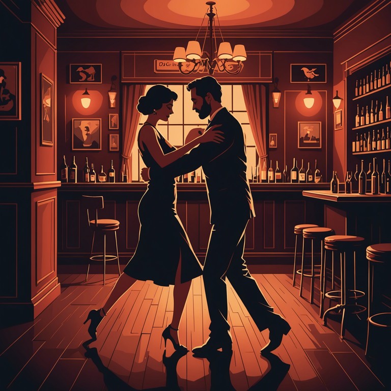 A tango composition that blends traditional rhythms with avant garde influences and a touch of nostalgia to reflect the refined drama of an evening in buenos aires. Sophistication meets passion in this dance of intimacy and allure, characterized by intricate musical phrases and a deep, emotional performance.