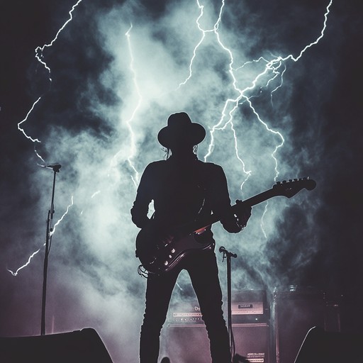 Channeling the electric energy of a stormy night, this track is filled with swaggering blues rock grooves. The bold guitar riffs blend seamlessly with solid basslines and assertive drums, delivering a confident and powerful soundscape. It's a climactic experience, perfect for evoking feelings of self assurance and determination.