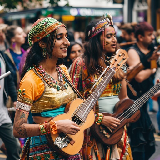 Experience a musical journey across continents with this vibrant, beat driven instrumental. Combining traditional instruments like the djembe with modern rhythms, this track brings the energy and excitement of a global celebration to life.