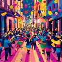 uplifting samba instrumental embodying carnival's joyful, festive atmosphere