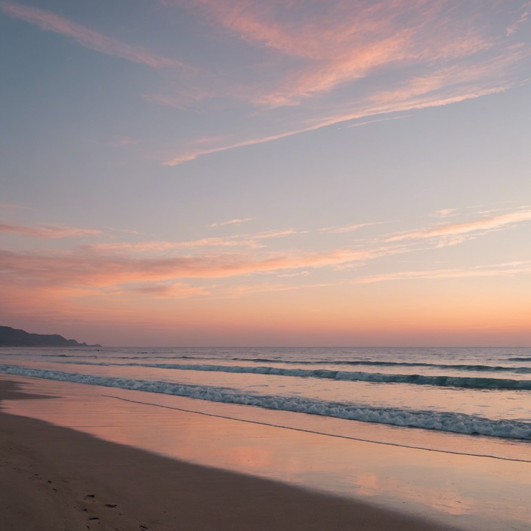 Embrace the gentle touch of a caribbean sunset meshed with the soulful rhythms of afro cuban culture. This track features soft conga percussions echoing the tranquility of the ocean's waves brushing against the sandy shores, infused with a hint of cuban jazz. The music is a soothing blend, perfect for relaxation or reflective moments, capturing the essence of a peaceful evening by the sea.