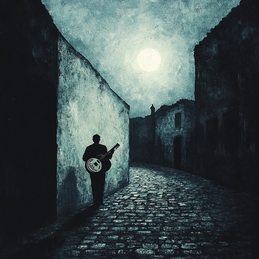 An instrumental tango piece that blends mystical elements with traditional argentine rhythms, creating an enchanting atmosphere reminiscent of dancing under the night sky filled with stars. The melody unfolds like a whisper in the darkness, inviting listeners to lose themselves in its alluring embrace.