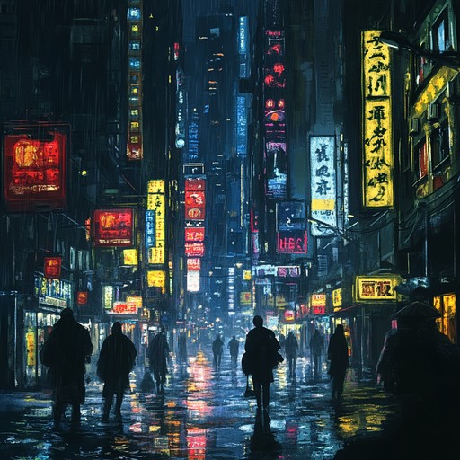 Experience the essence of city nights with groovy bass and dark undertones. This track immerses listeners in a vibrant yet eerie soundscape, perfect for exploring the hidden corners of a sleepless city.