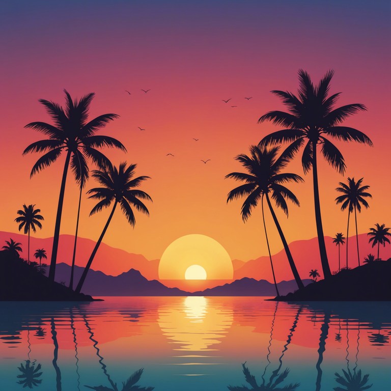 Sunset groove delight transports listeners to a balmy evening with its seamlessly blended relaxed disco vibes and sultry funk rhythms, enabling a serene yet groovy atmosphere that you'd love to unwind or groove softly to at the end of a long day.