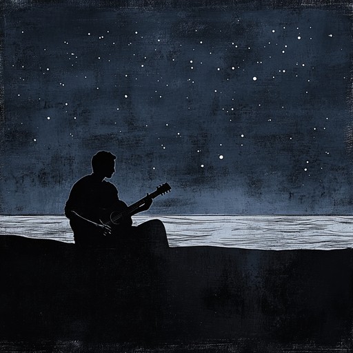 A soothing instrumental bossa nova piece featuring soft acoustic guitar that captures the warmth and romance of a moonlit night on a brazilian beach. The gentle rhythms and melodic lines invite the listener to reminisce about cherished moments and embrace a tranquil state of mind.