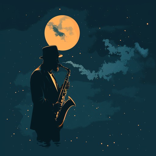 Immerse yourself in the intoxicating ambiance of a moonlit jazz lounge. This instrumental piece features a smooth saxophone solo layered over a silky, modern nü jazz backdrop. The dynamic ebb and flow of the composition guides the listener through moments of subtle intimacy and vibrant crescendos, creating a captivating auditory journey perfect for late night relaxation or romantic encounters.