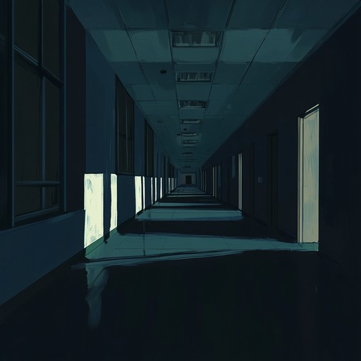 An instrumental track that captures the eerie atmosphere of an abandoned university at night. Ethereal sounds and dissonant chords evoke the presence of lingering spirits in empty lecture halls and deserted corridors, creating a spine chilling experience.