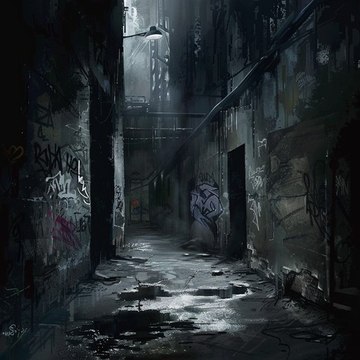 This piece merges gritty, rebellious urban beats with hauntingly melodic and moody undertones. Anchored by powerful bass and unconventional, offbeat rhythms, it captures the spirit of defiance. The music conveys a sense of raw energy and dissatisfaction, layered with atmospheric effects that heighten its intensity, evoking the essence of a modern day uprising.