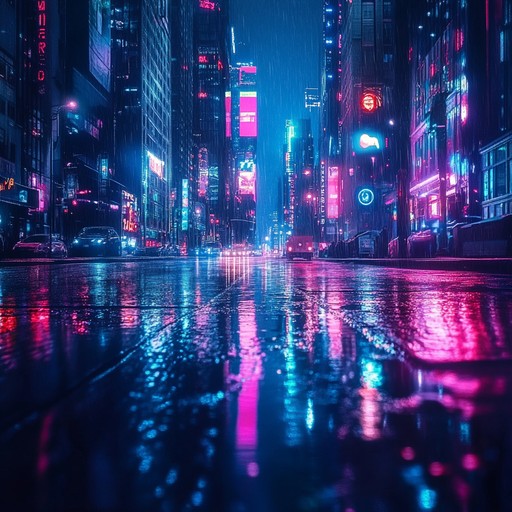 Dive into an 80s inspired instrumental track brimming with passion, featuring energetic and powerful synthesizer melodies. This composition captures the essence of neon lit nights, encapsulating the era's vibrant and nostalgic feel. It's a journey through a time of bold emotions and dynamic rhythms, perfect for evoking memories of youthful exuberance.